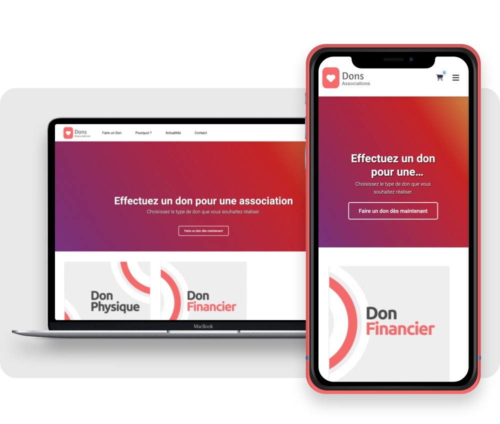 Créer application Dons Association Créer application Dons Association