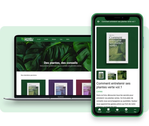 Créer application Blog plantes