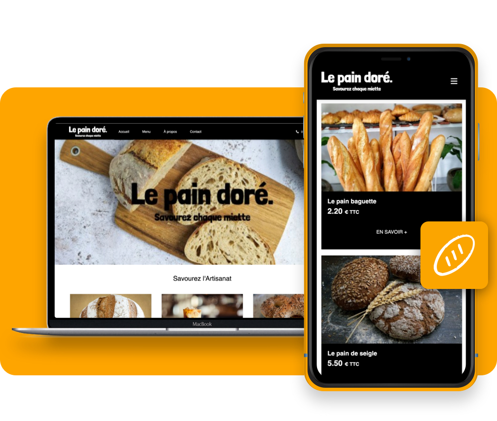 Créer application Boulangerie