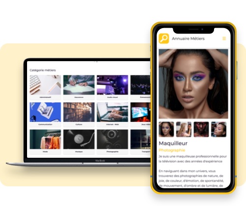 Créer application Annuaire Métiers Créer application Annuaire Métiers